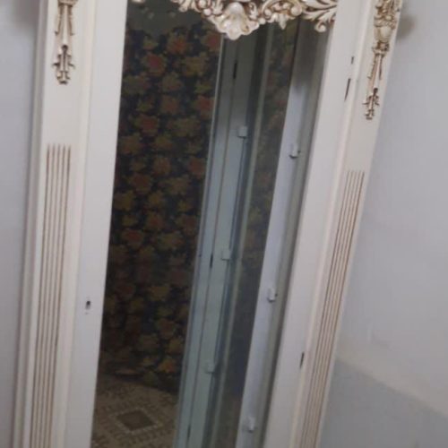 تخت خواب دو نفره همراه با تشک   و بوفه چهار طبقه