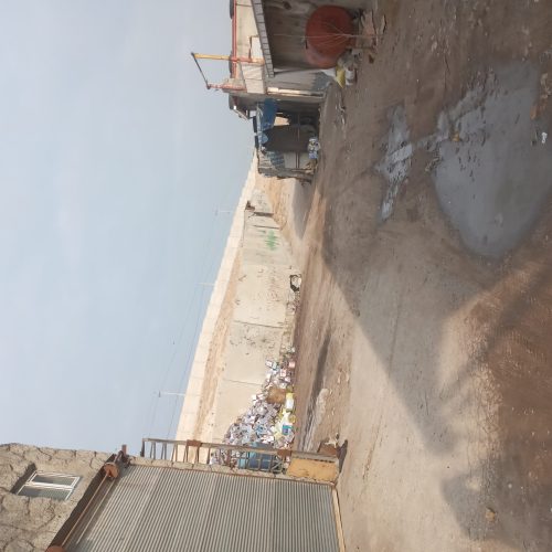 زمین حصارشده برای کارگاه وسلوله