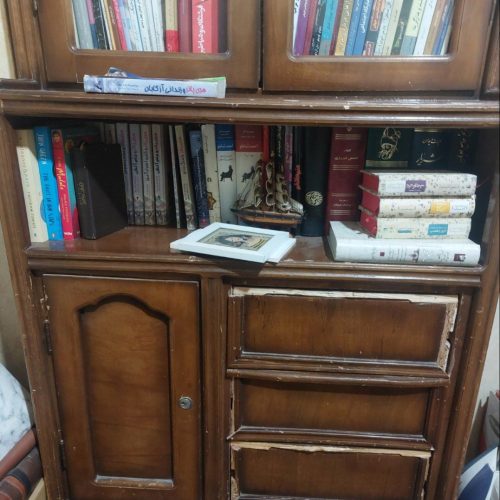 کتابخانه/بوفه و میز تحریر