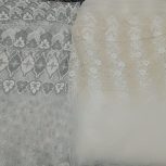 پرده سلطنتی توسی و کرمی گل دار