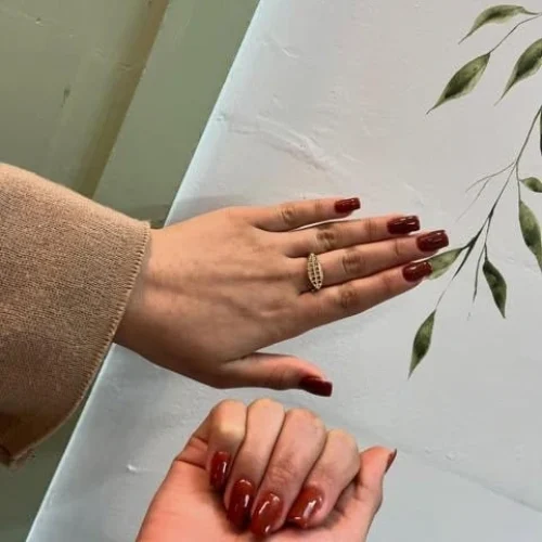 خدمات ناخون کاشت ژلیش لمینت ترمیم