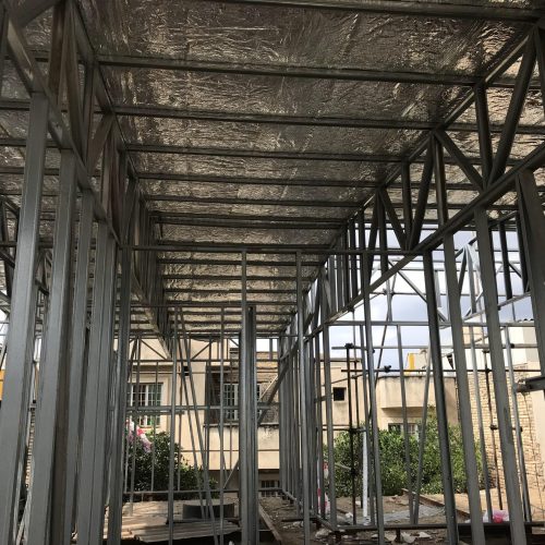 کار ساختمانی LSF