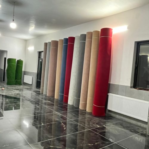 فروش انواع موکت پرزدار و نمدی در بازرگانی عباسزاده