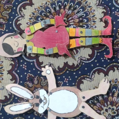 عروسک چوبی متحرک