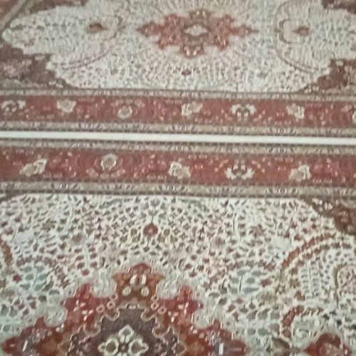 فرش کرمان قلم کرم مدی استاد بافت