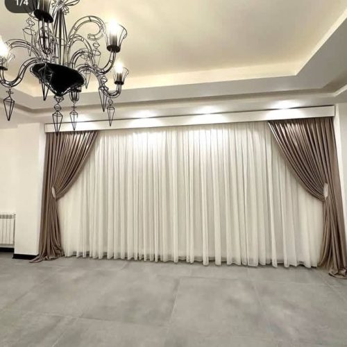 دوخت وشستشو ونصب انواع پرده ایرانی وخارجی