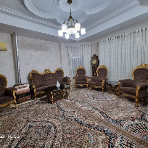 ست مبل هفت نفره به همراه 2عددجلومبلی