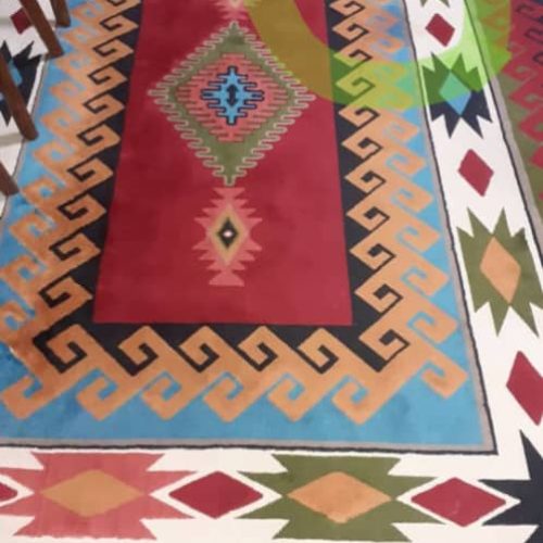 گلیم فرش 6 متری