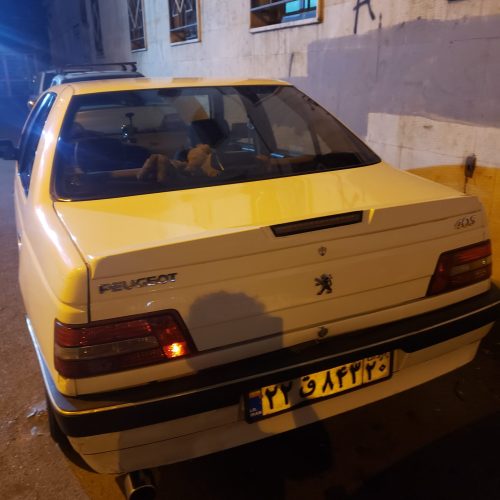 پژو 405 اس ال ایکس سفید