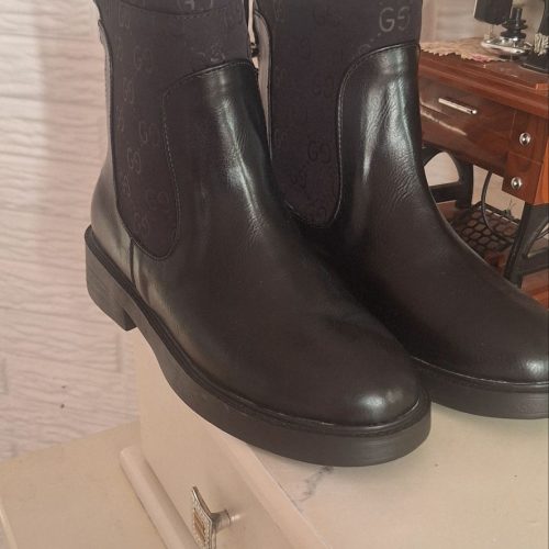 نیم پوت چرم زنانه