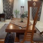 مبلمان 8 نفره چوب راش بسیار م7حکم کاملا سالم