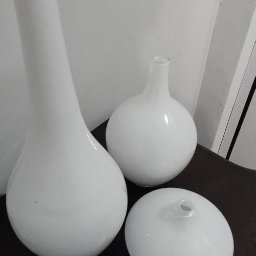 3 عدد گلدان شیشه ای