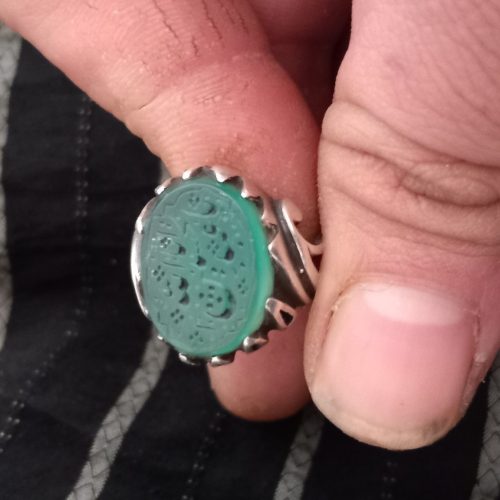 3عدد انگشتر فاخر و مهردار شناسنانه دار نقره