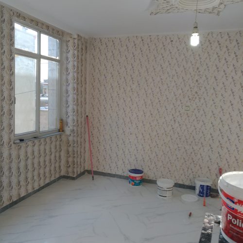 نقاشی ساختمان کناف درب و پنجره