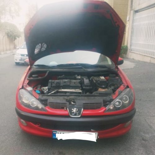 پژو 206 تیپ 5 مدل 1393