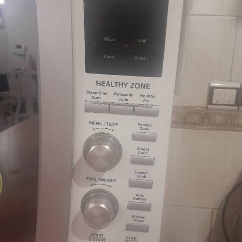 ماکروویو کاملا نو که قسطی هم پذیرفته میشه