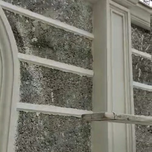 اجرای نمای سیمانی