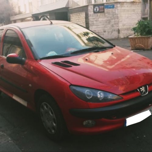 پژو 206 تیپ 5 مدل 1393