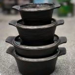 قابلمه چدن گرانیت 10 پارچه