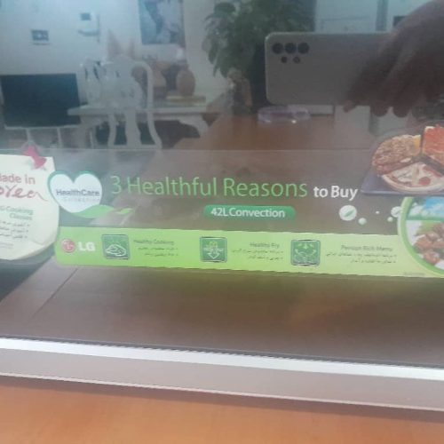 ماکروویو کاملا نو که قسطی هم پذیرفته میشه