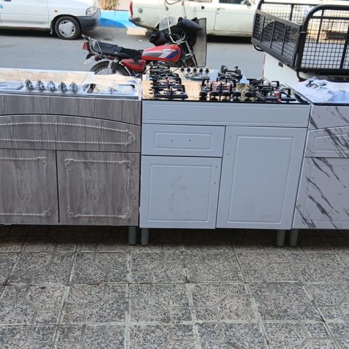 گاز رومیزی با کابین. ام دی اف