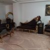 مبلمان نه نفره استیل و میز غذا خوری هشت نفره با میز عسلی ها کاملا سالم بهمراه ساعت استیل ایستاده و تابلو شام اخر و پرده چهار متری