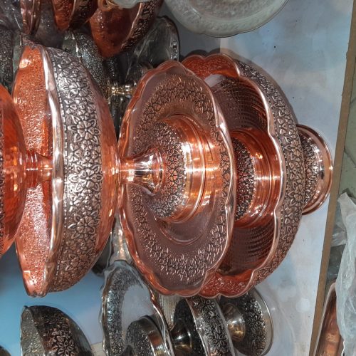 ظروف پذیرایی مسی