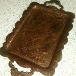 سینی تمام مس قدیمی