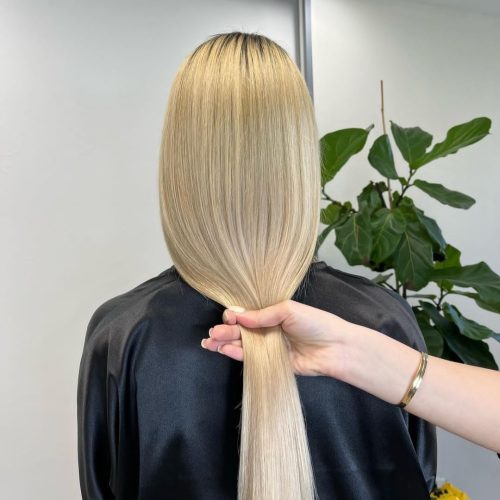 نرم و ابریشمی شدن موهات با من