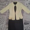 کت دامن لیمویی استفاده نشده سایز 38 تا 40