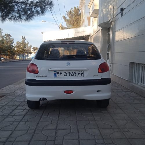 پژو206 مدل1396