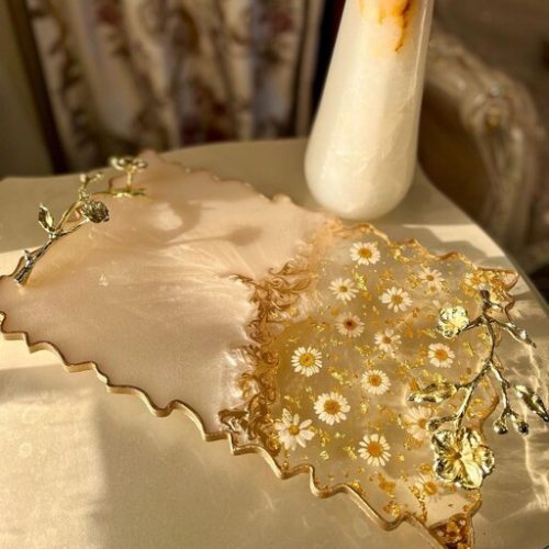 ظروف و ساعت دستیاز رزینی