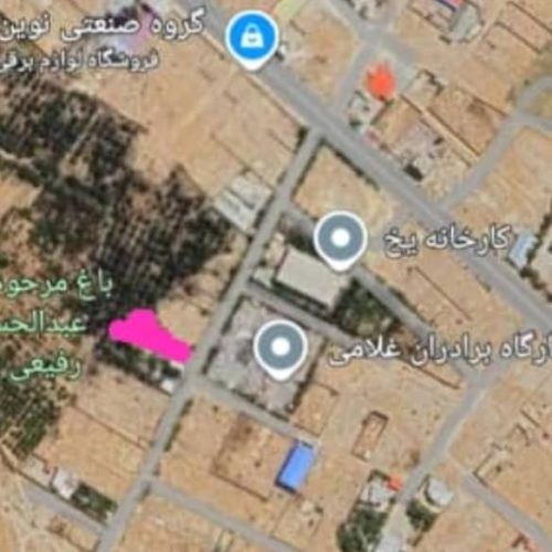 زمین به مساحت1000متر