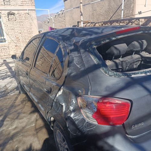 تیبا مدل 94 تصادفی