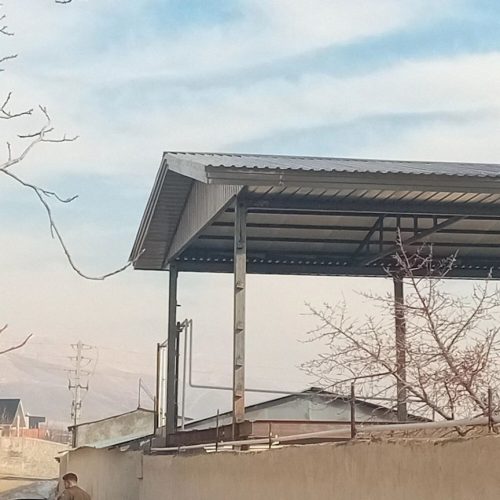 نصاب شیروانی اردواز خرپا نما لمبه آلاچیق سردری