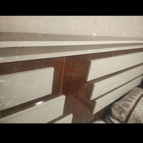 تخت دونفره با دوعدد زیر تختی بدون تشک