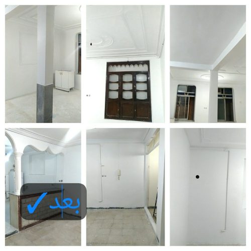 نقاشی ساختمان کناف درب و پنجره