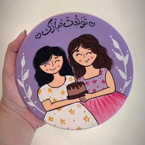 دیوارکوب سفالی