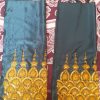 لباس شلوار بندری گلابتون دوزی