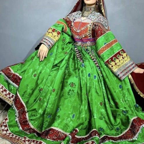 لباس گند افغانی الماس