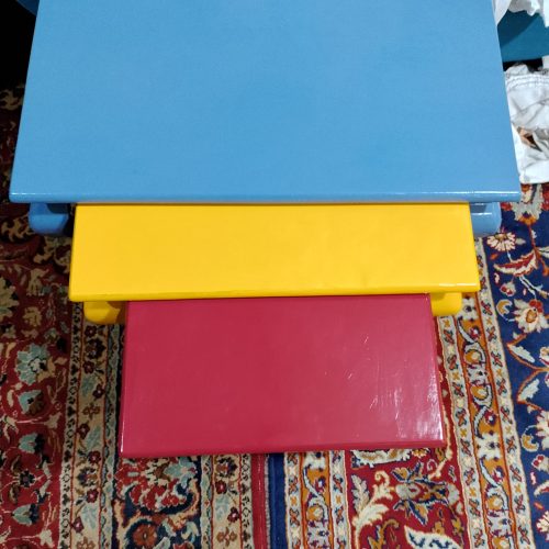 نقاشی ساختمان،بهرنگ متری25🧑‍🎨🟦🟥