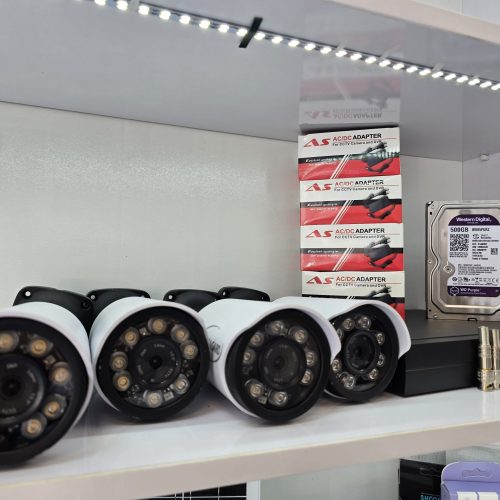 پک کامل 4 عدد دوربین مداربسته پاراگارد