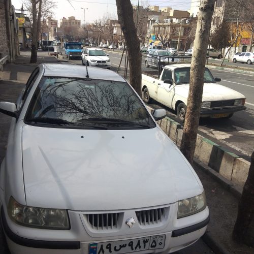 سمند مدل 92 بی رنگ