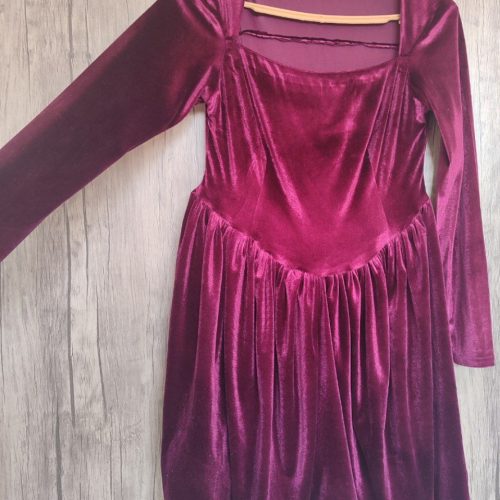 پیراهن مجلسی کوتاه مخمل