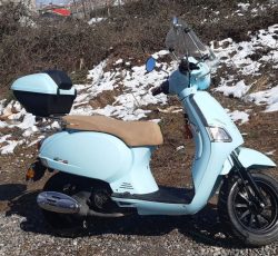 موتور سیکلت انژوکتوری.تیپ s 150.رنگ ابی.سیستم ساوین