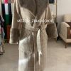 پالتوی زنانه نو و مزونی با پارچه خارجی