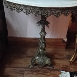 ایینه و شمعدان جنس برنز