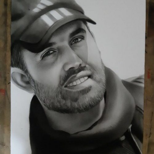 نقاشی سیاه قلم