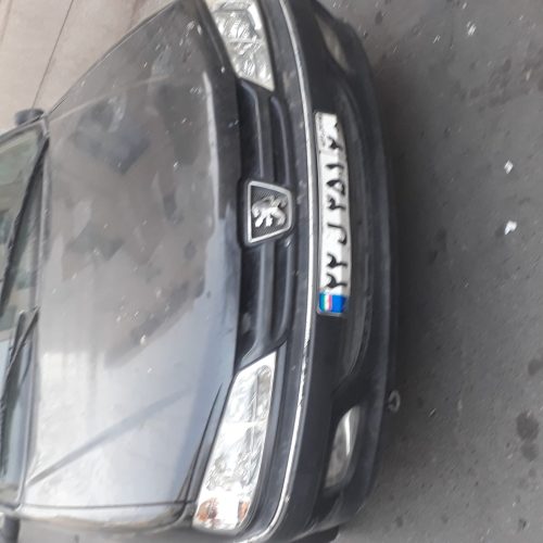 پژو پارس مشکی مدل 82
