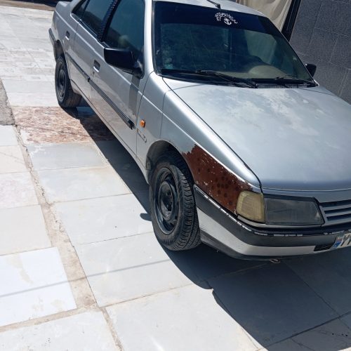 فروش پژو 405 نقره ای مدل 93